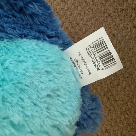 DISNEY STORE Stitch Santa Plush Christmas Stuffed Lilo NWT Scarf Hat Whip - Picture 6 of 9